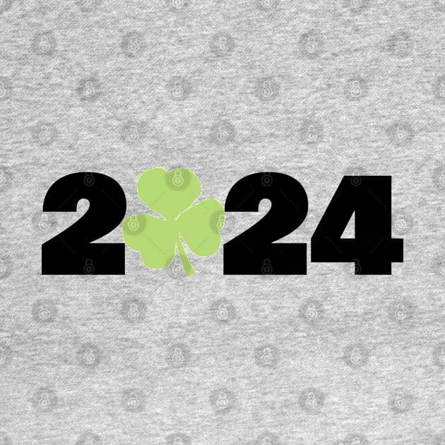 St Patricks Day 2024 Shamrock by ellenhenryart